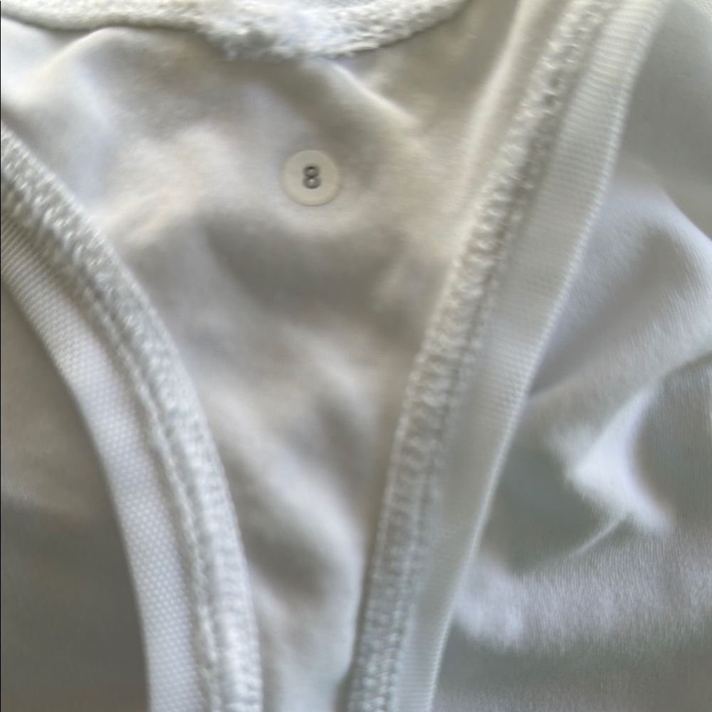 White Racerback Tank Top - Women - Picture 4 of 4